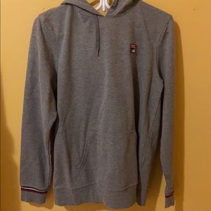 Grey Fila Hoodie size Large
